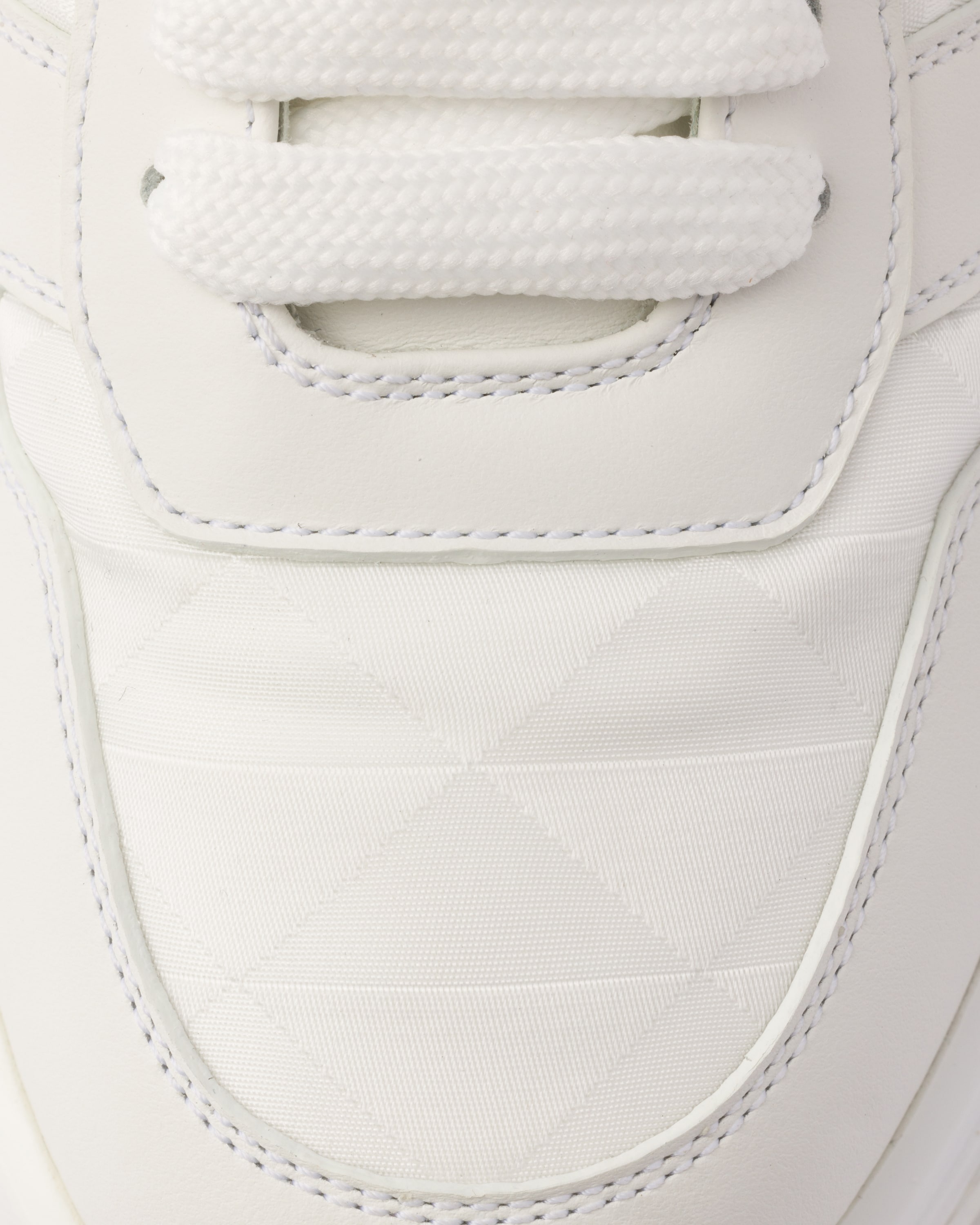 PRAX 01 Re-Nylon and leather sneakers - 7