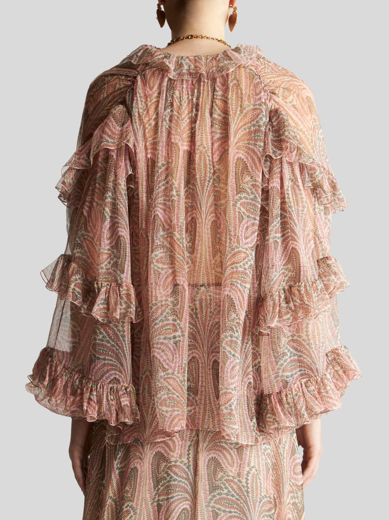 SILK TOP WITH RUCHES 4