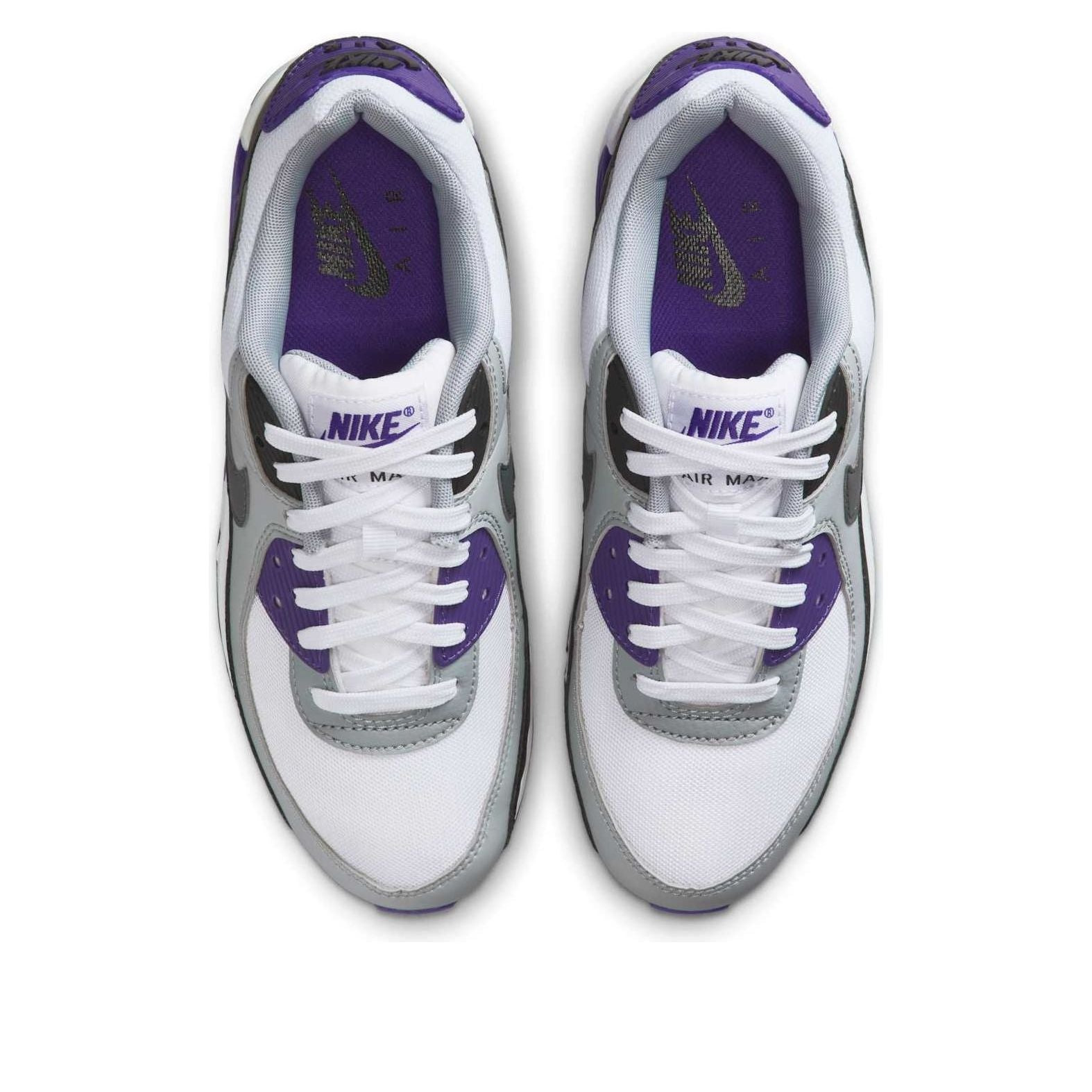 (WMNS) Nike Air Max 90 'Neutral Grey Purple' DH8010-110 - 4