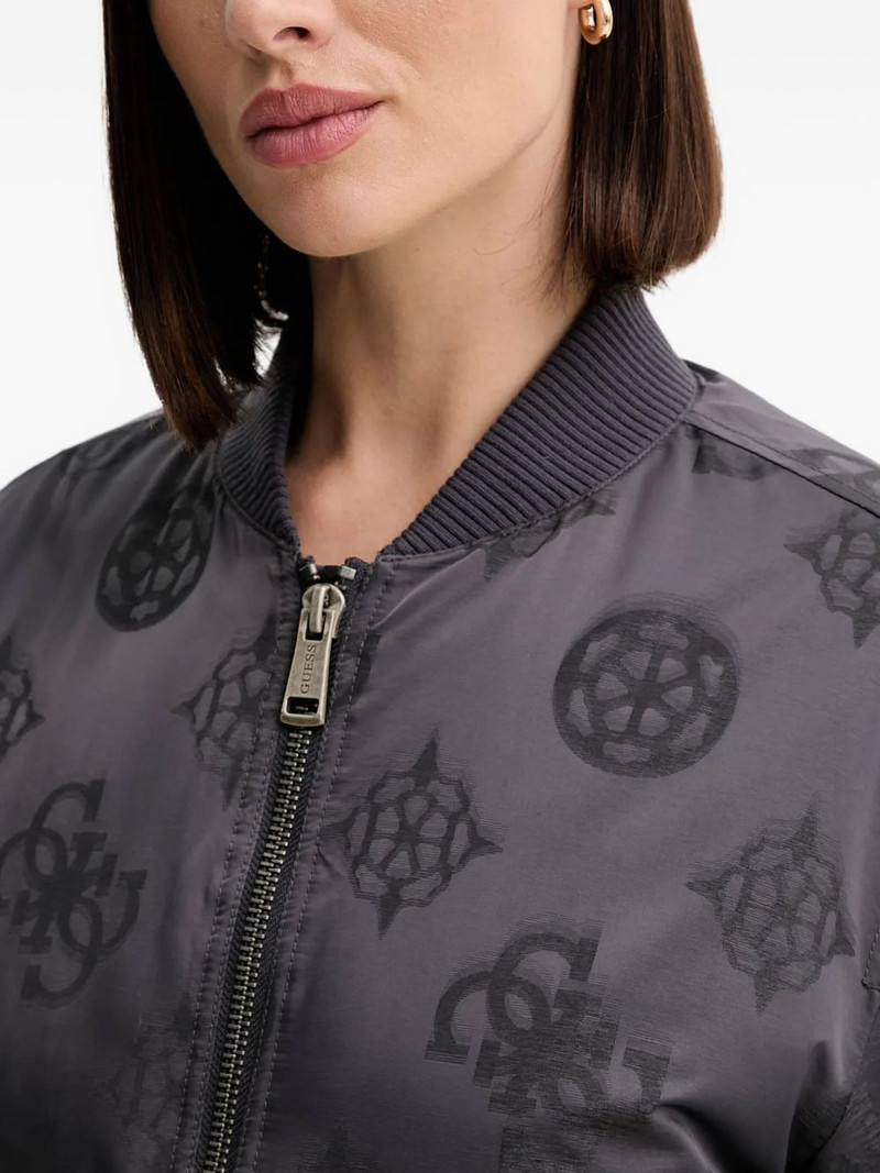 patterned bomber jacket 5