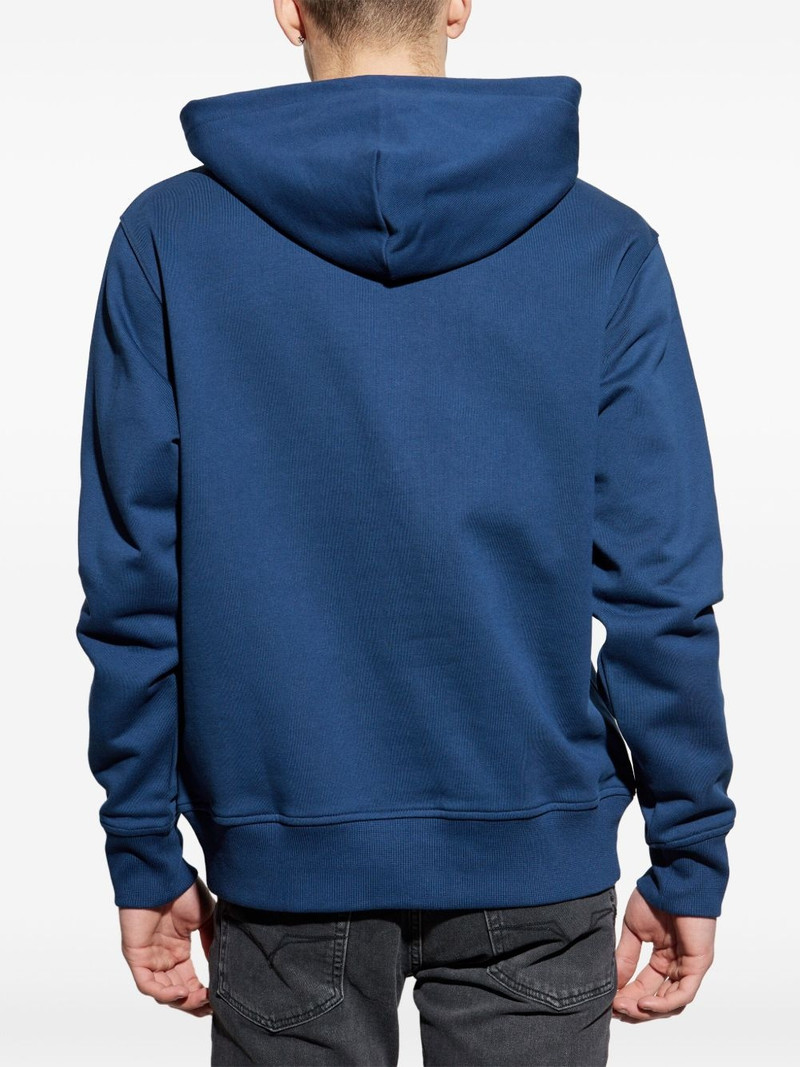 logo-print hoodie 4