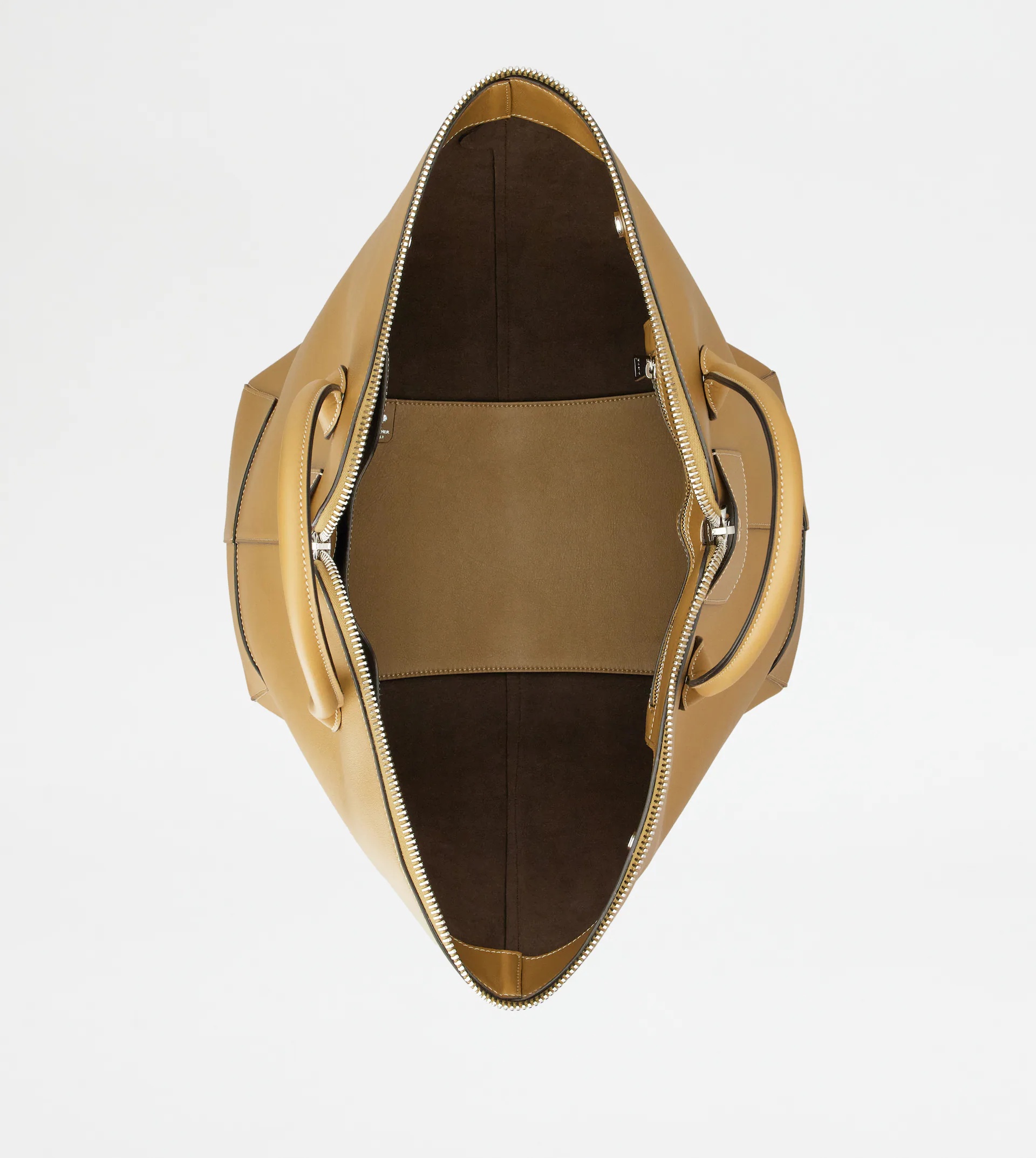 TOD'S DI BAG SWING IN LEATHER LARGE - BROWN - 7
