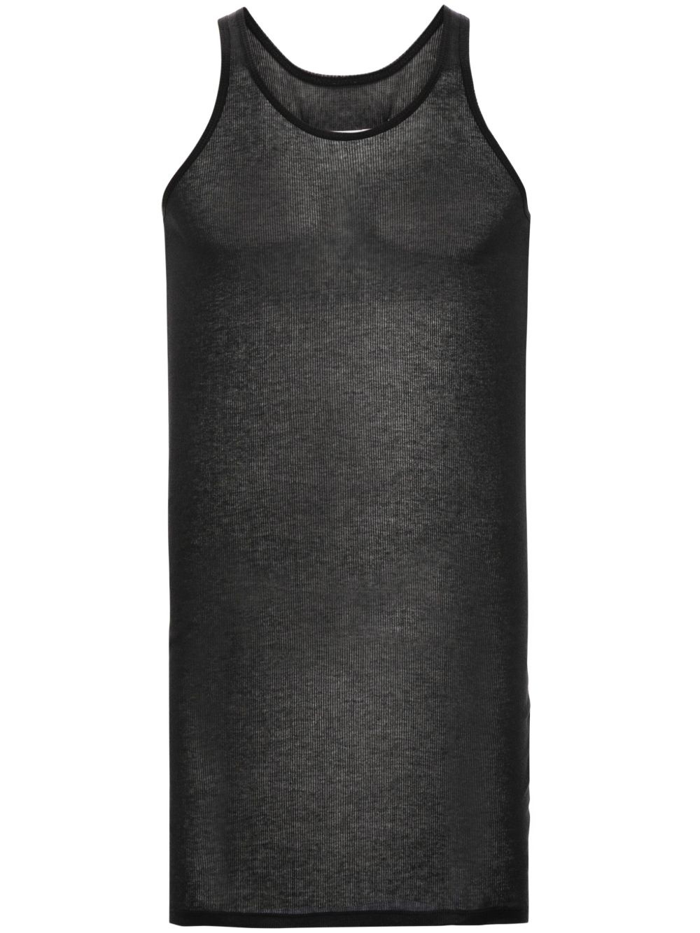 fine-ribbed tank top - 1