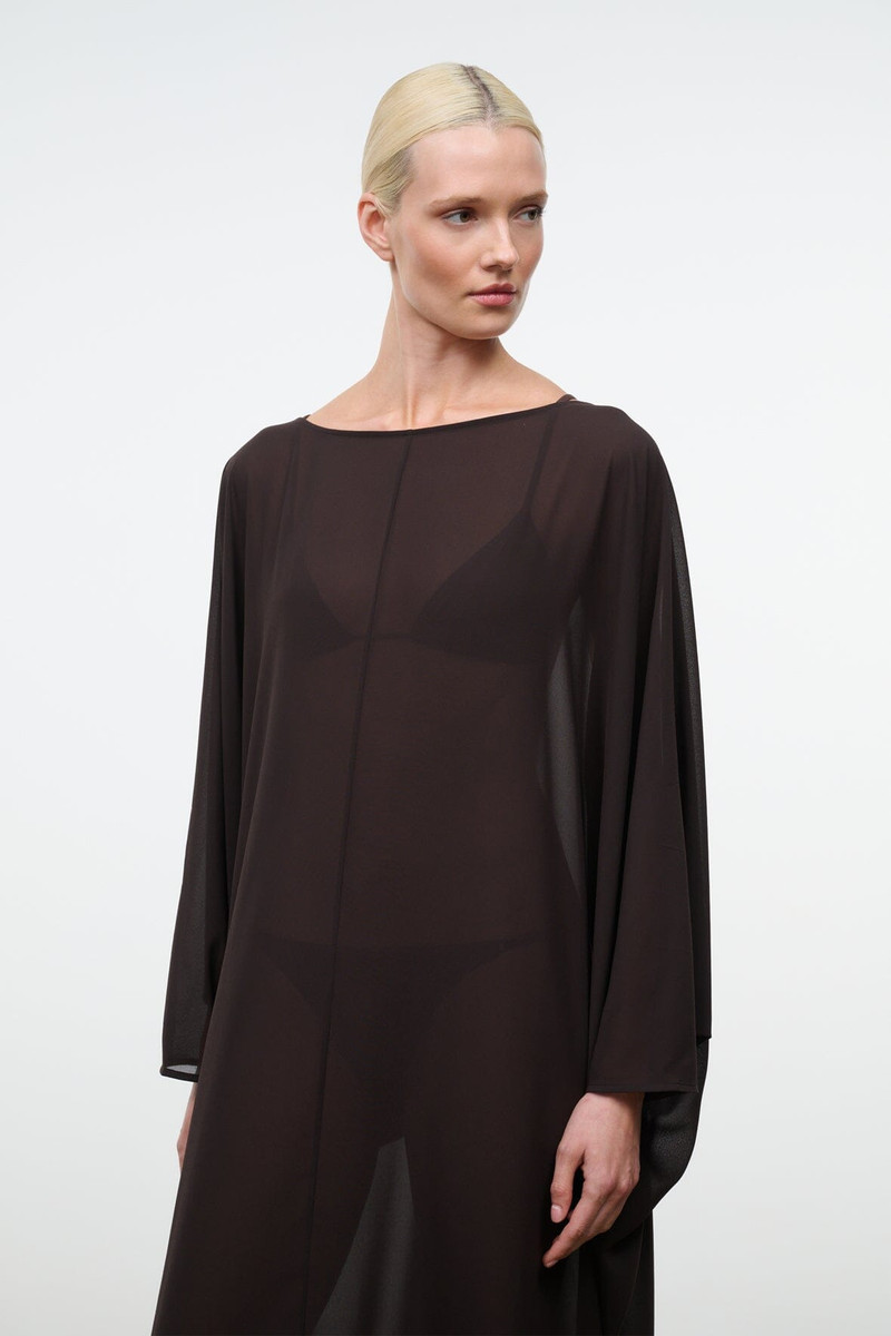 STAUD NOUR DRESS ESPRESSO 5