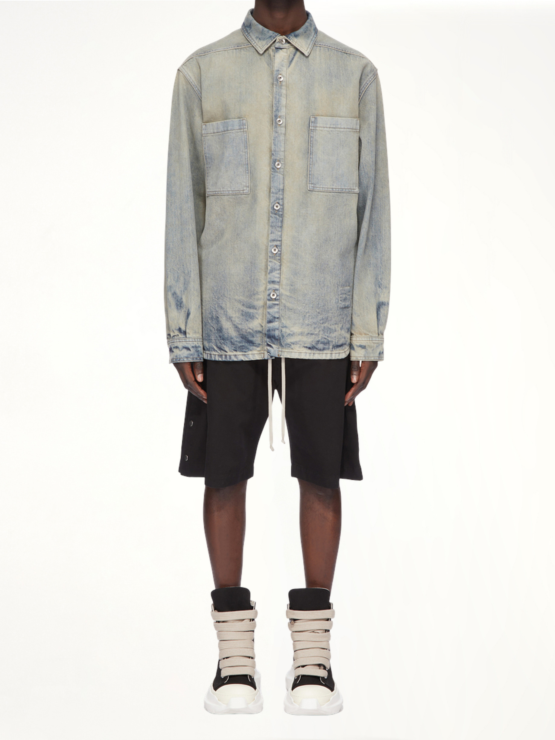 Jumbo Outershirt in Mineral Pearl - 4