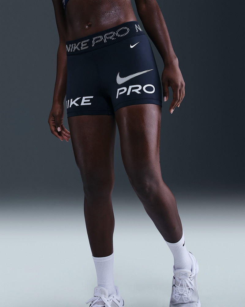 Nike Nike Pro Women's Mid-Rise 3" Biker Shorts outlook