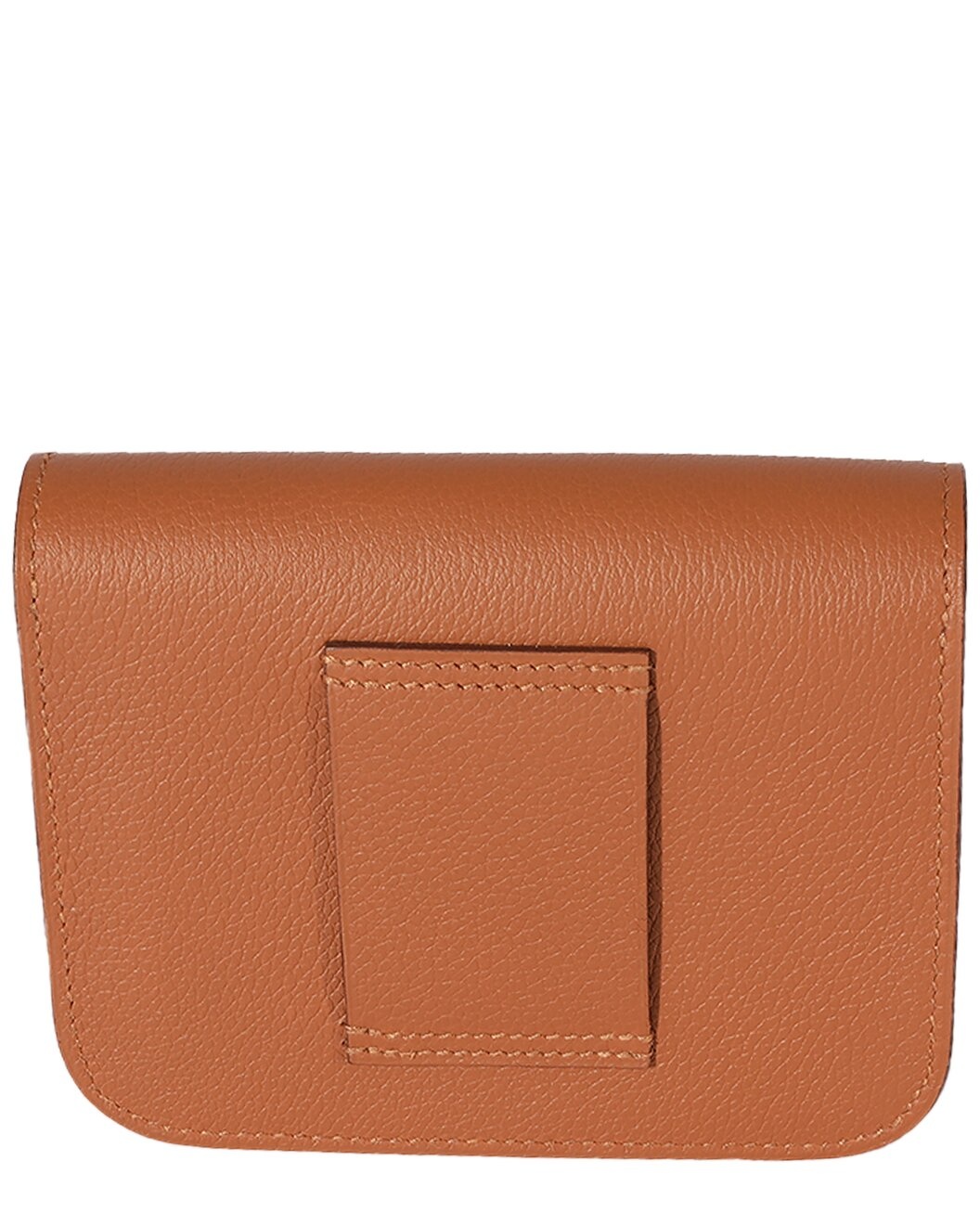 Hermès Brown Leather Constance Slim Compact GHW (Authentic Pre-Loved) - 2