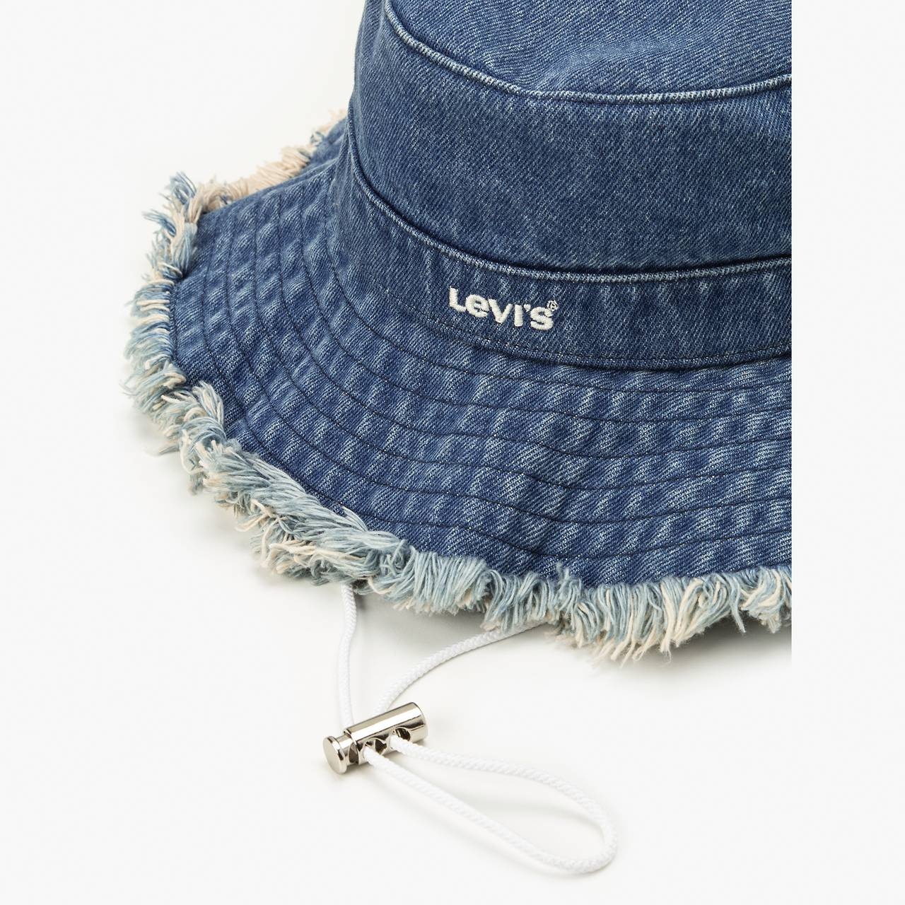 DRAWSTRING BUCKET HAT - 3