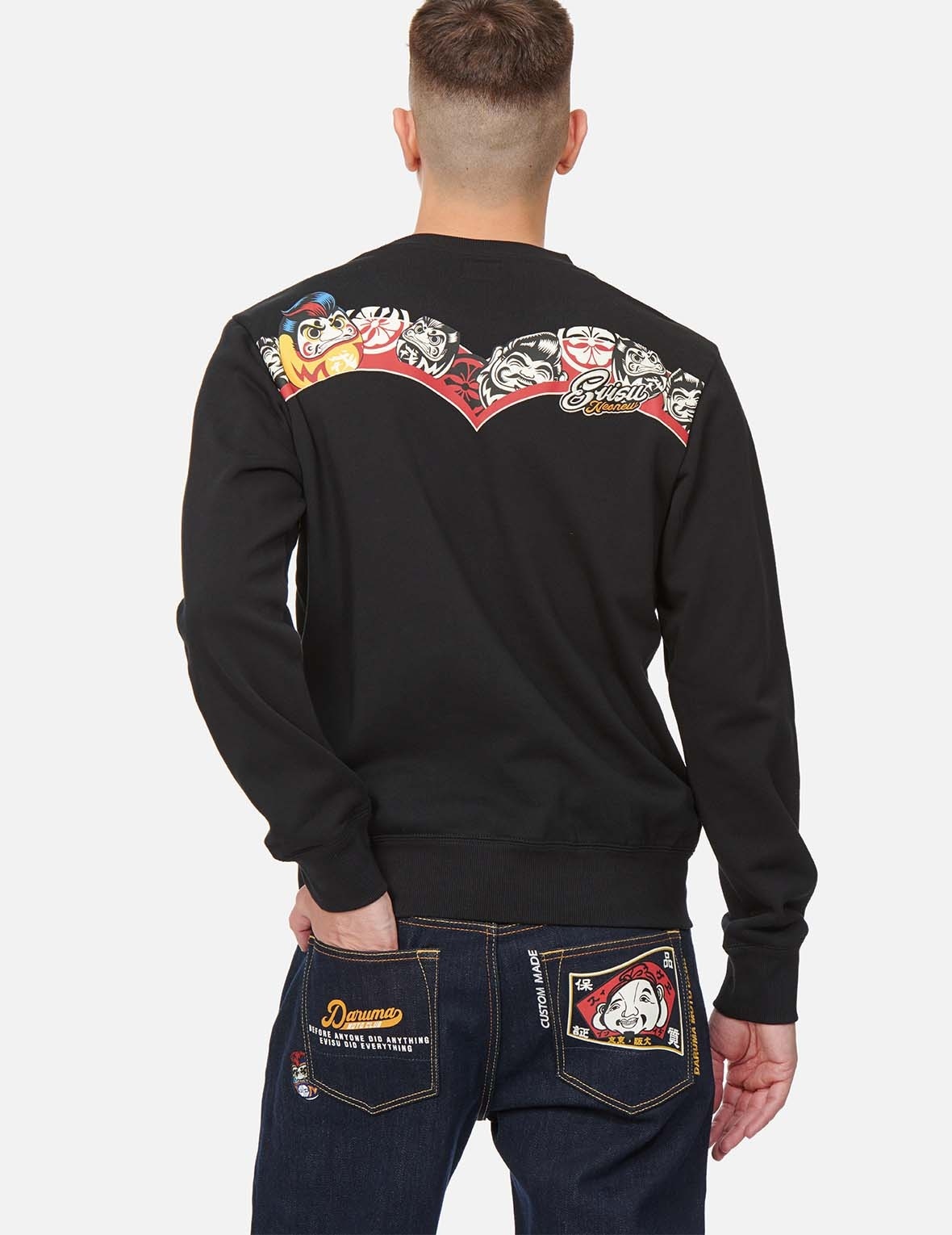 DARUMA DAICOCK PRINT SWEATSHIRT - 3