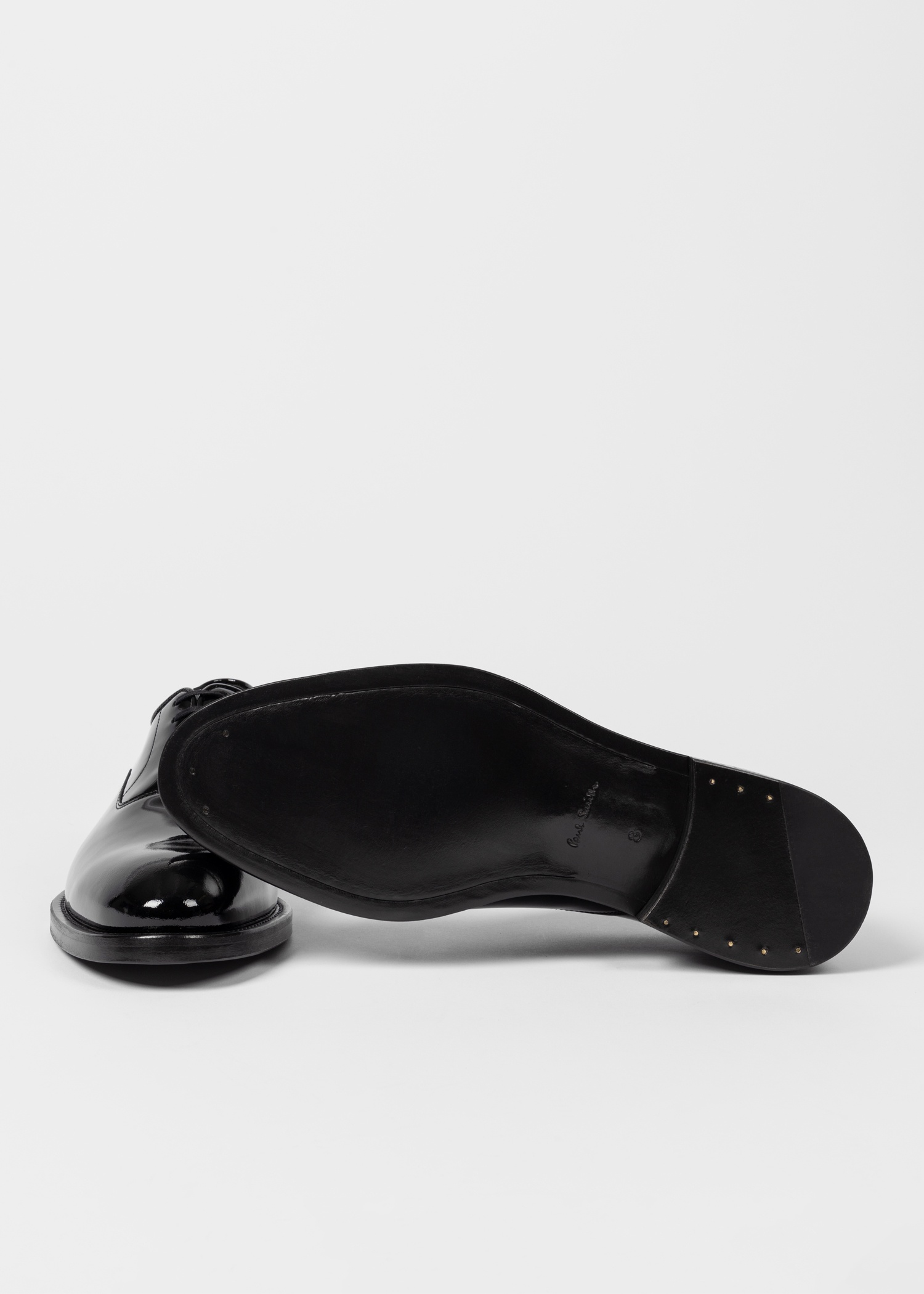 Black 'Brubeck' Patent Shoes - 3