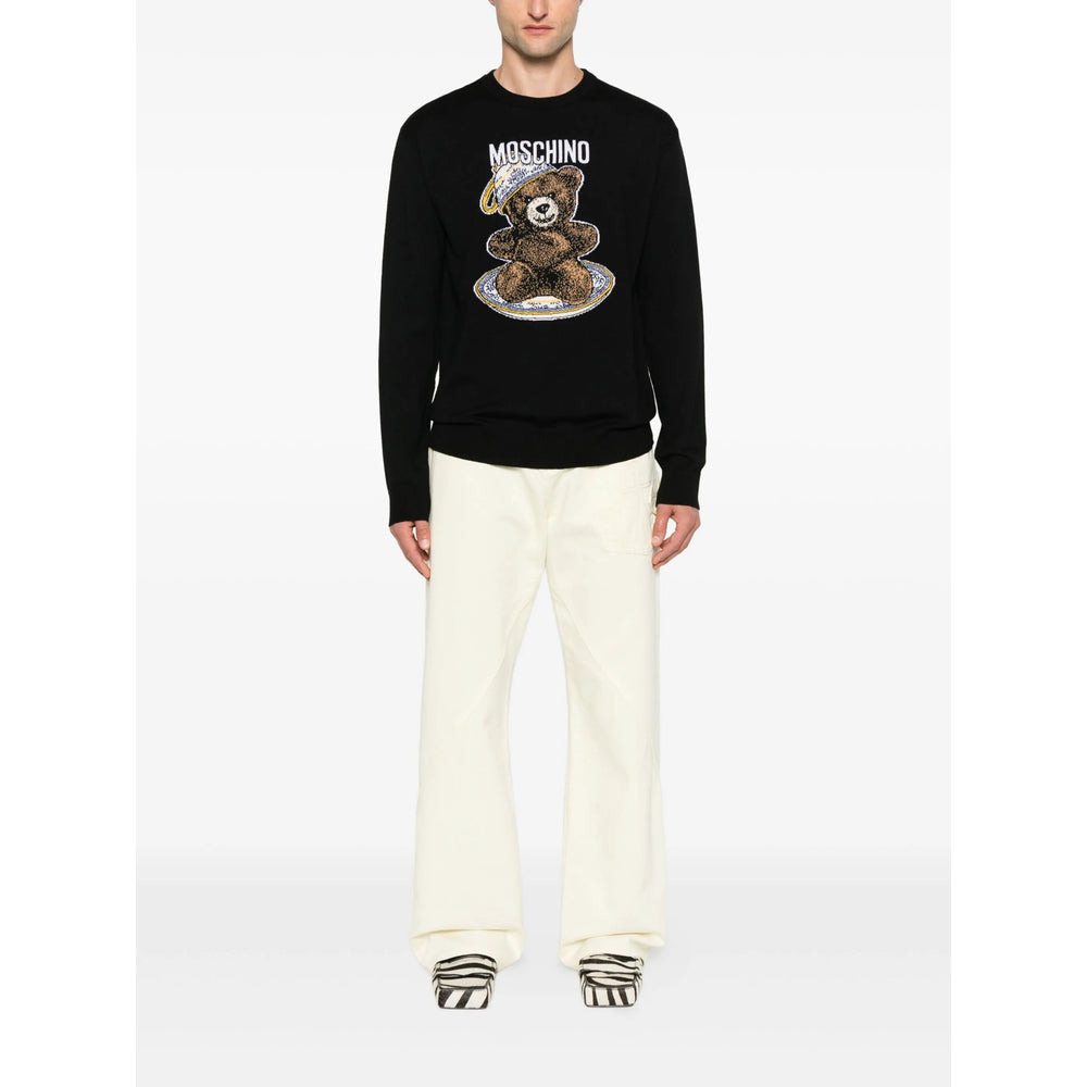 Moschino Black Sweaters & Knitwear - Sweatshirts Men - 4