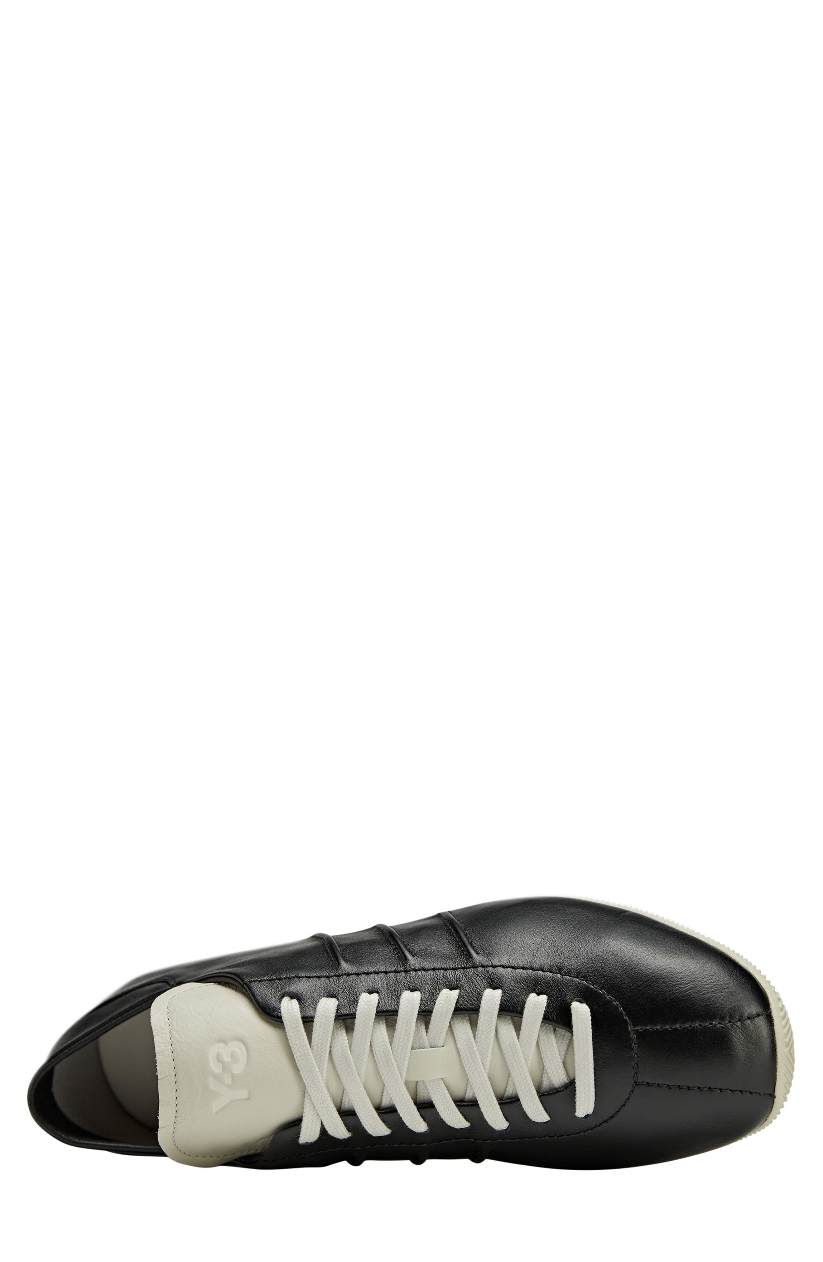 Y-3 Gender Inclusive Japan Sneaker in Black/Black/Talc at Nordstrom - 4