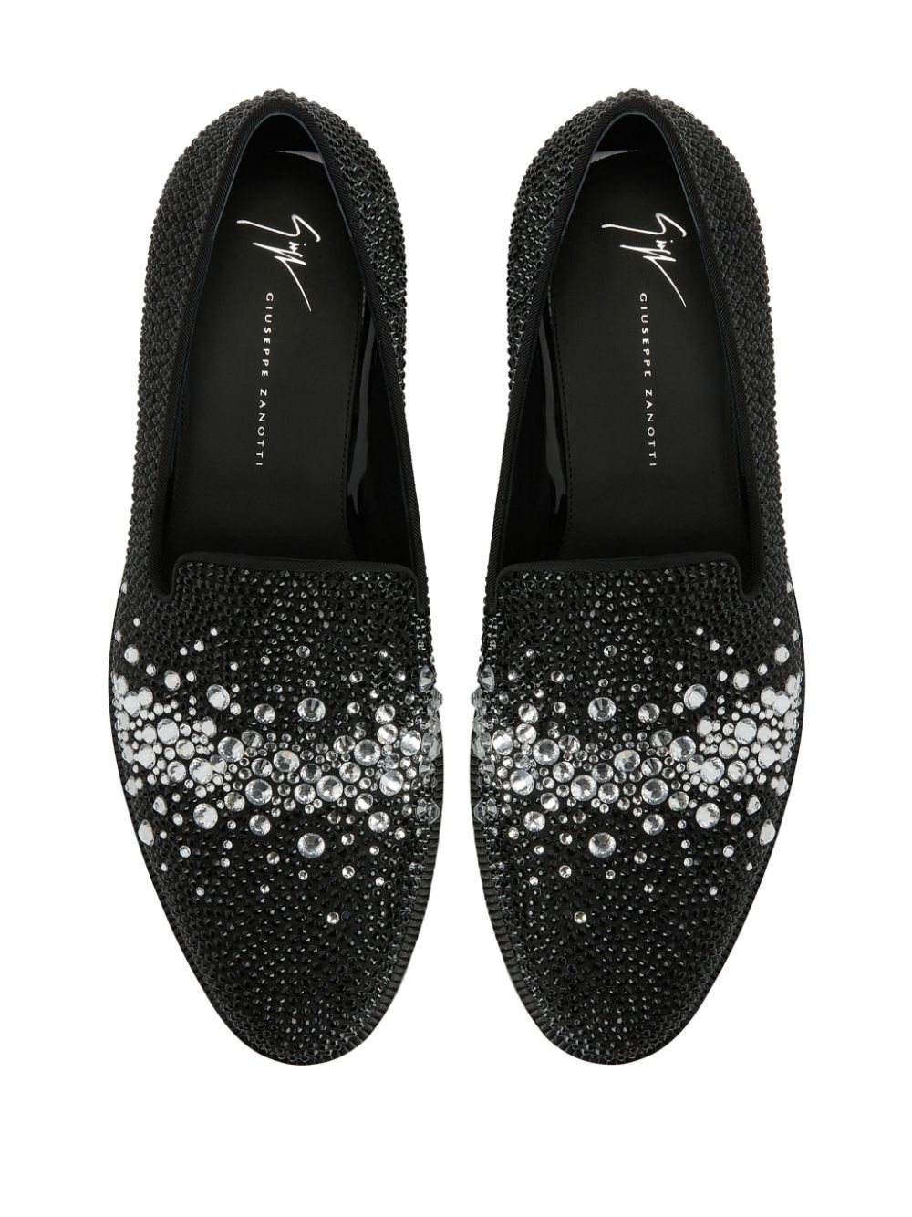 Marthinique rhinestone-embellished loafers - 4