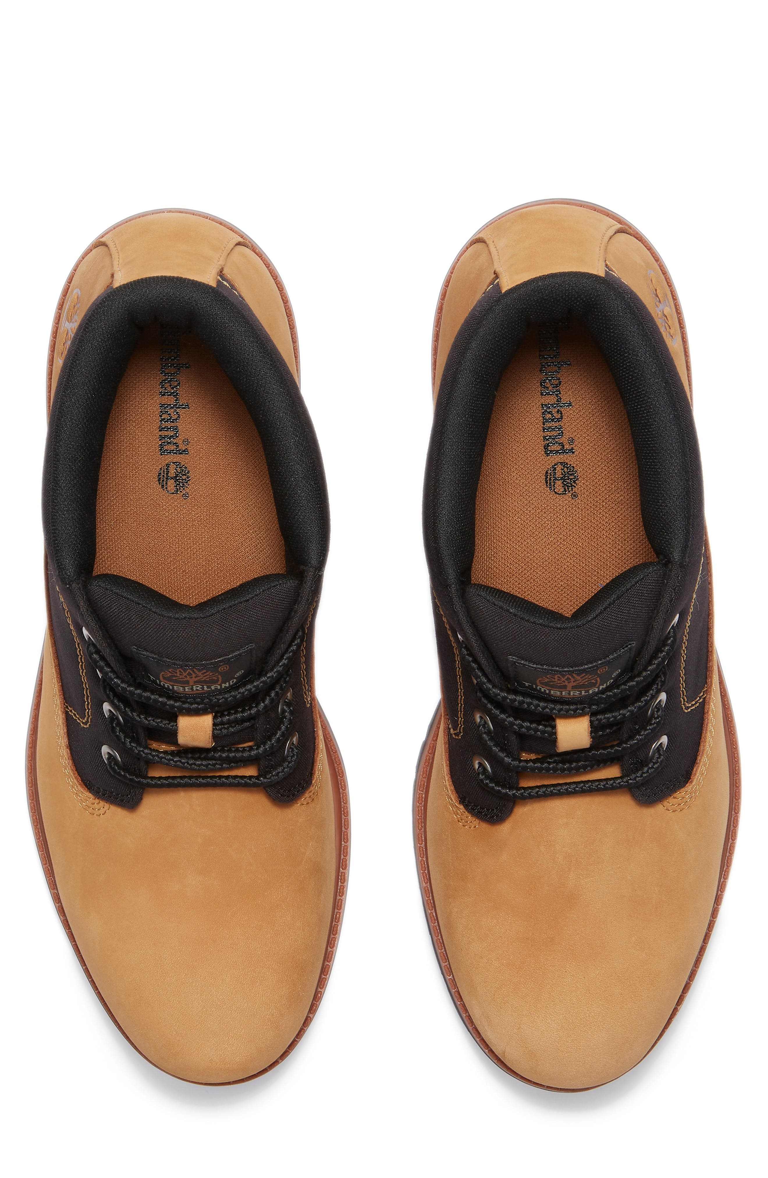 Timberland Premium Waterproof Lace-Up Chukka Boot in Wheat Nubuck at Nordstrom - 4