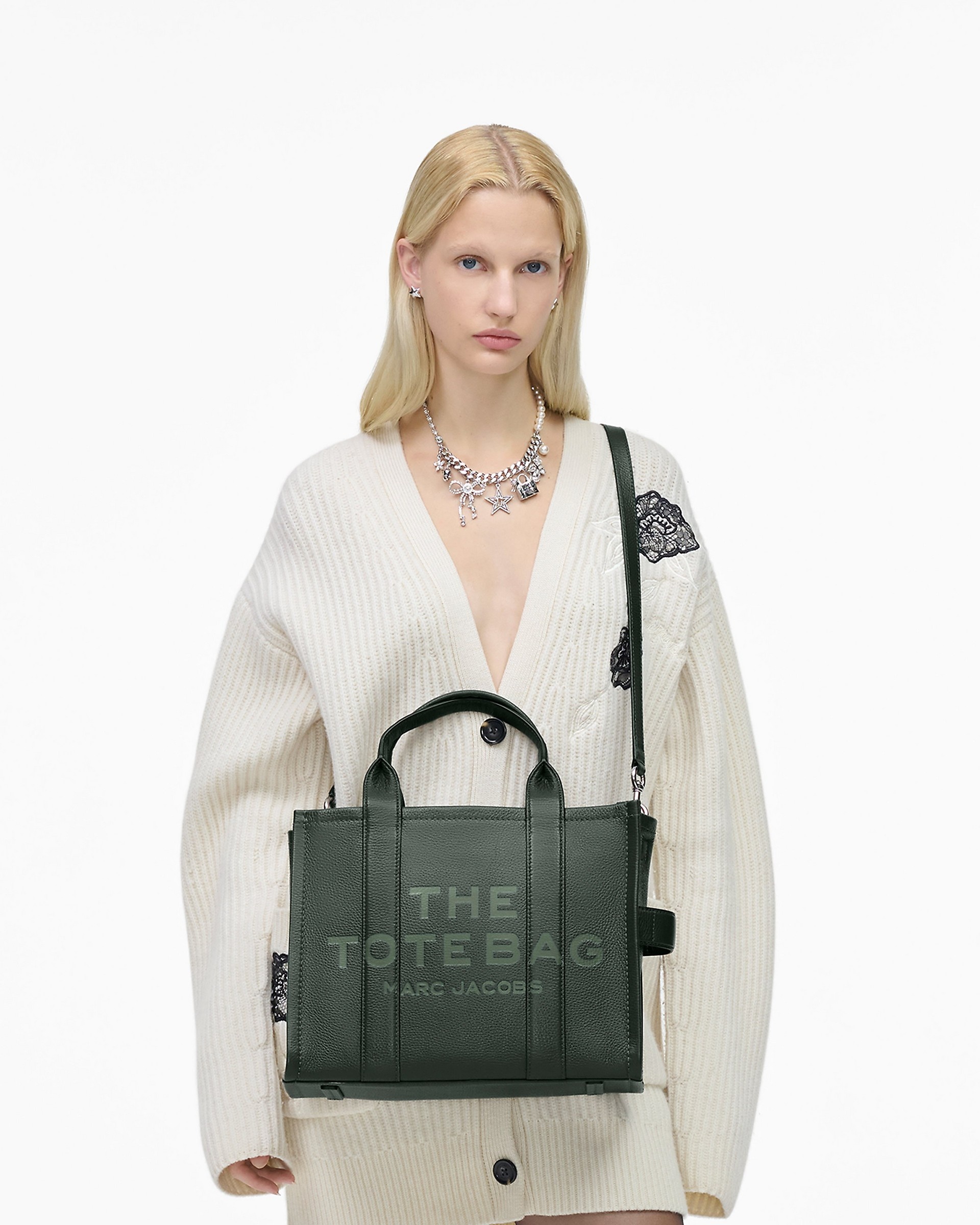 THE LEATHER MEDIUM TOTE BAG - 2