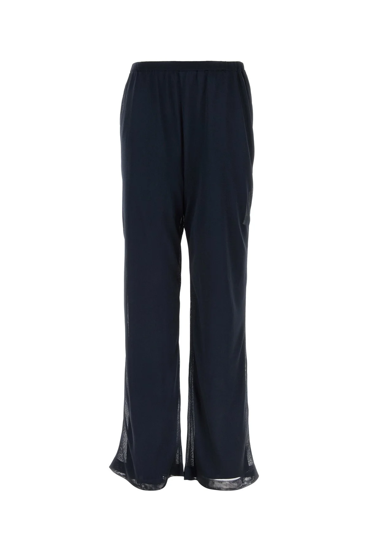 Navy blue polyester pant - 1