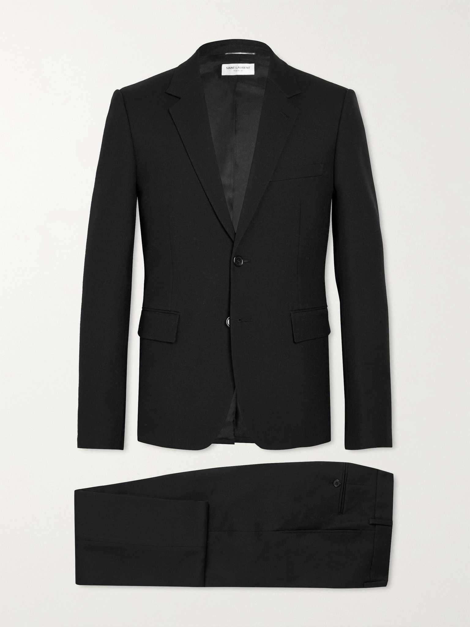 Slim-Fit Virgin Wool-Gabardine Suit - 1