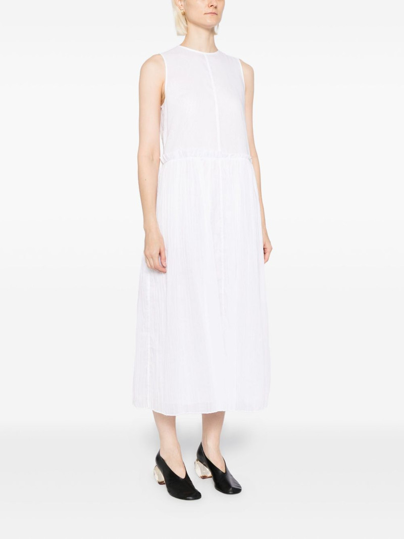 pleated cotton dress 3
