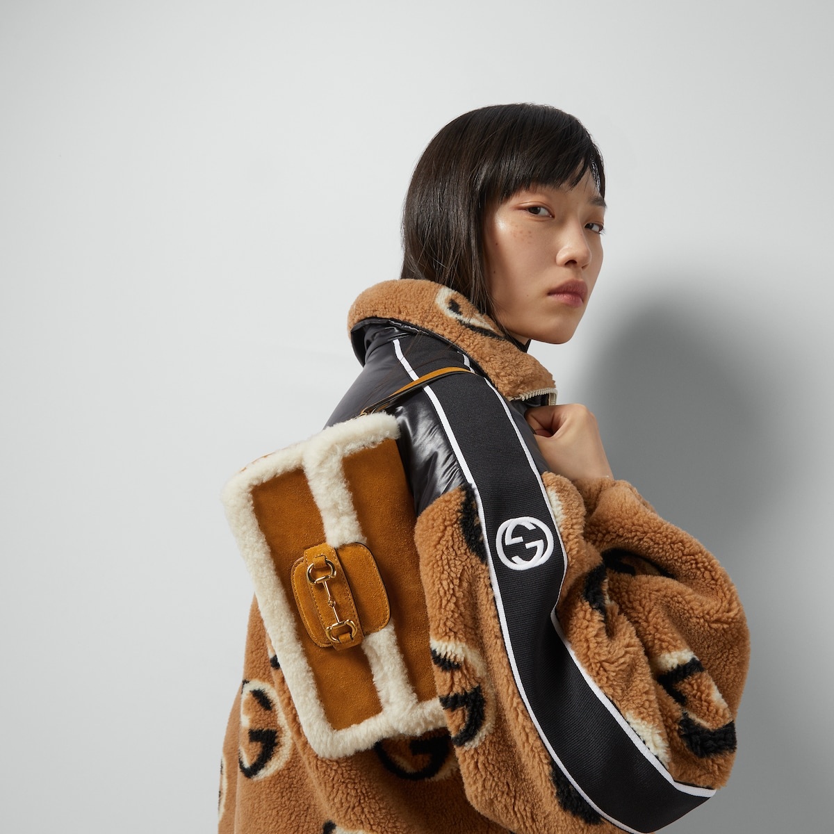 Gucci Horsebit 1955 mini shoulder bag - 3