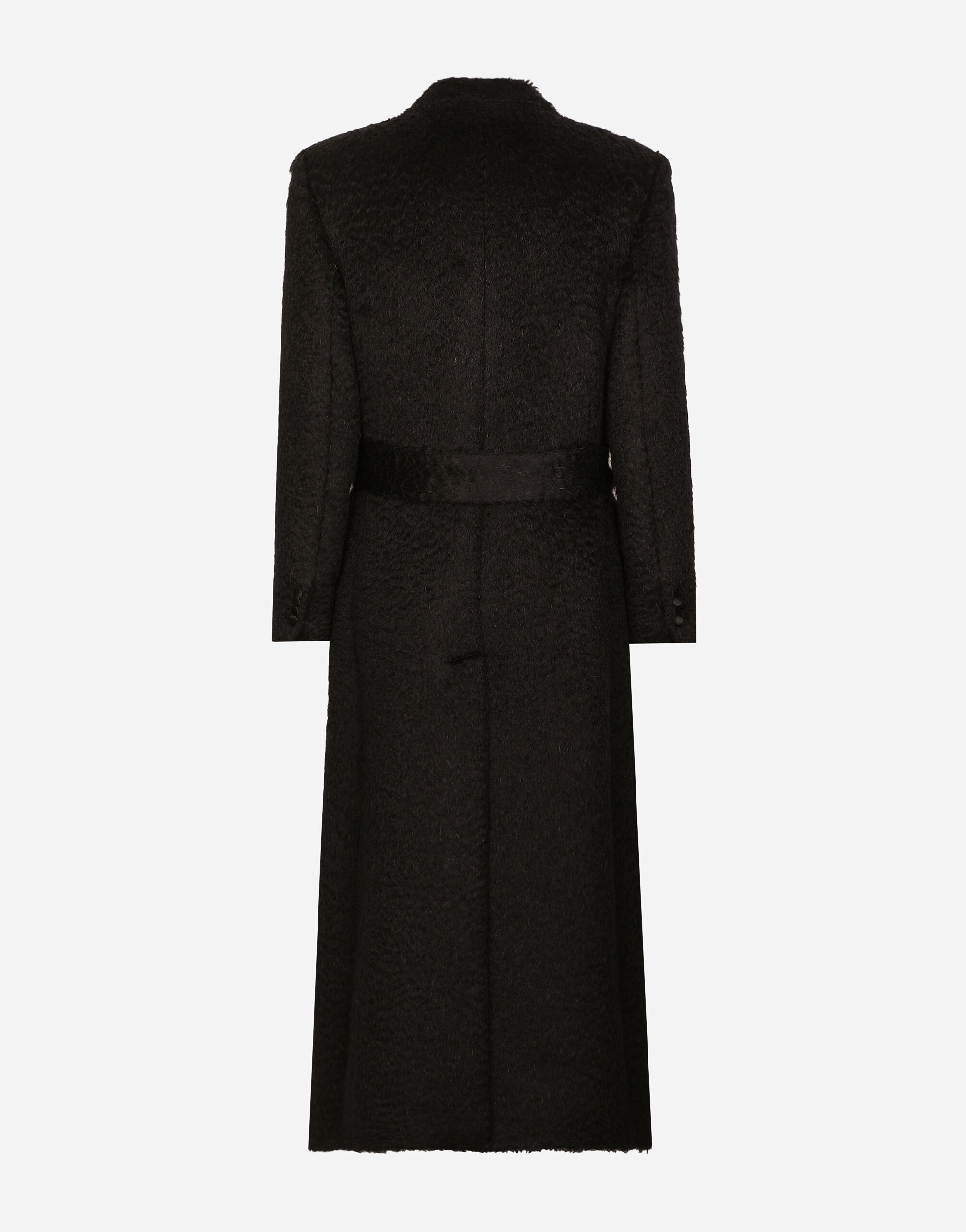 Belted oversize wool coat - 2