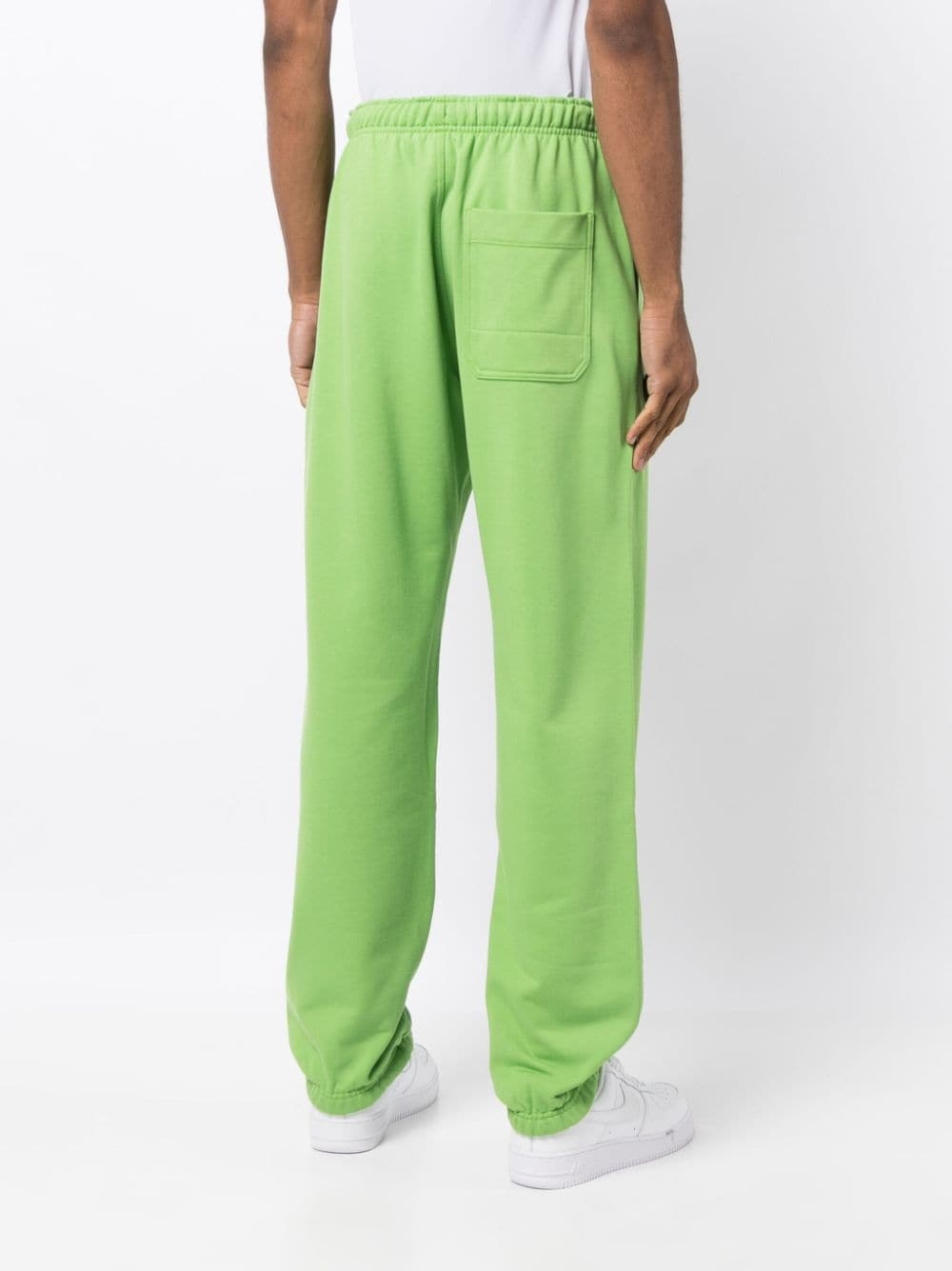 GFX FT logo-patch cotton track pants - 4