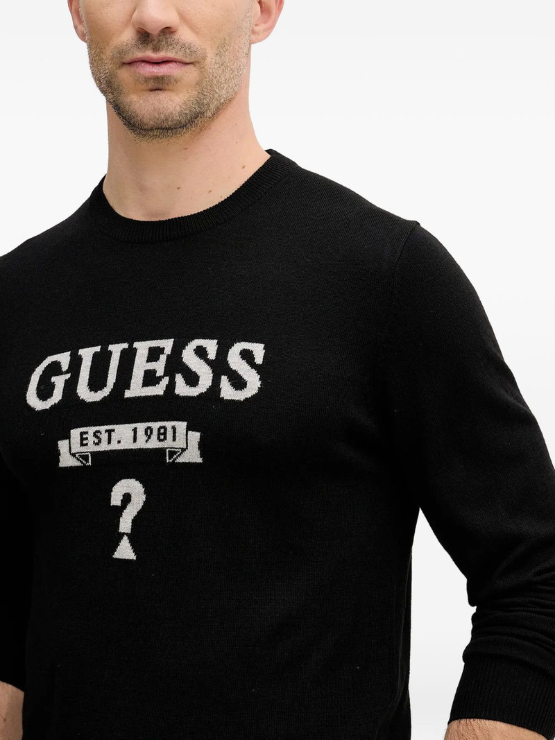 crew neck long-sleeve sweater 4