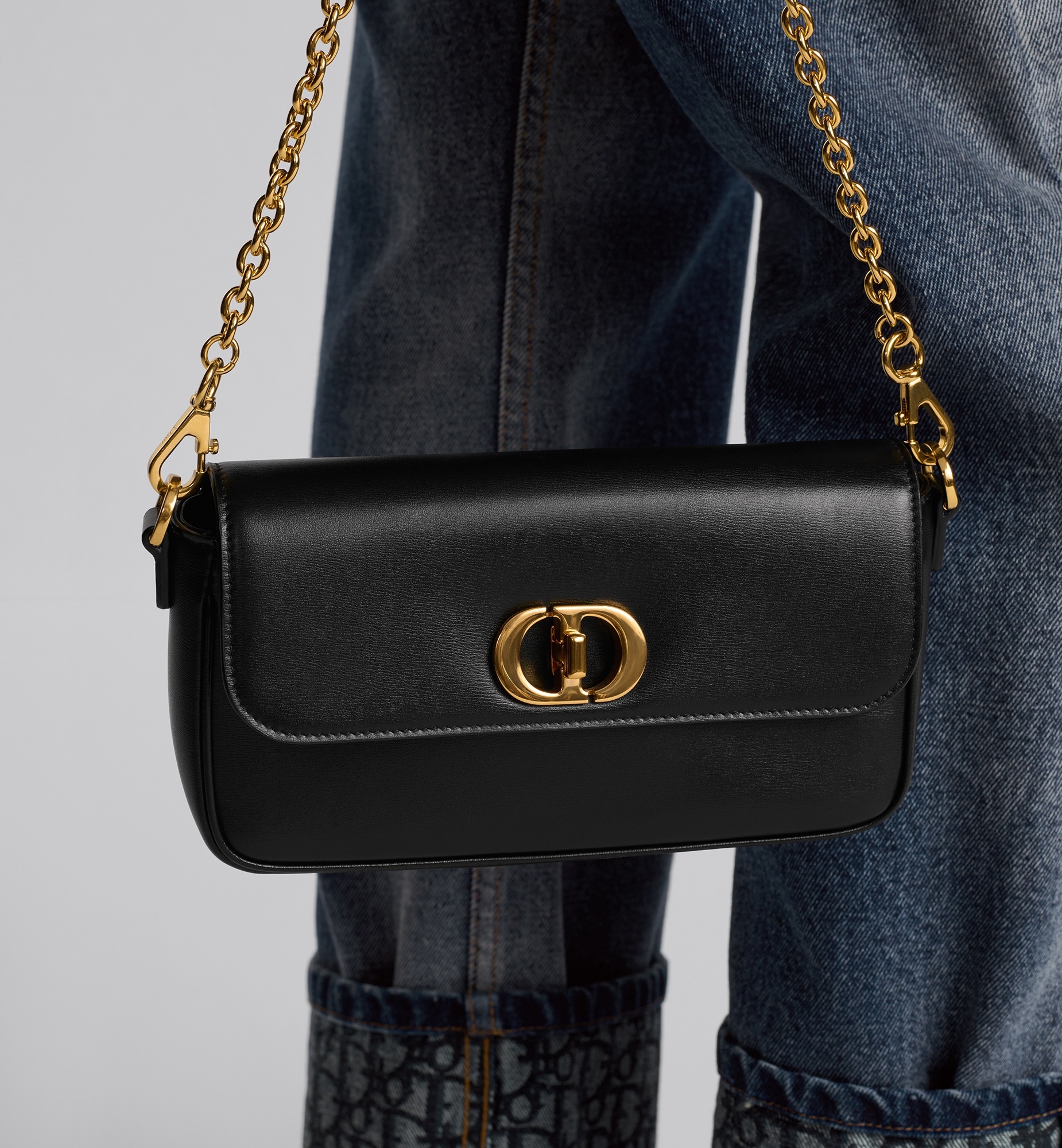 Dior 30 Montaigne Avenue East West Double Carry Mini Bag REVERSIBLE