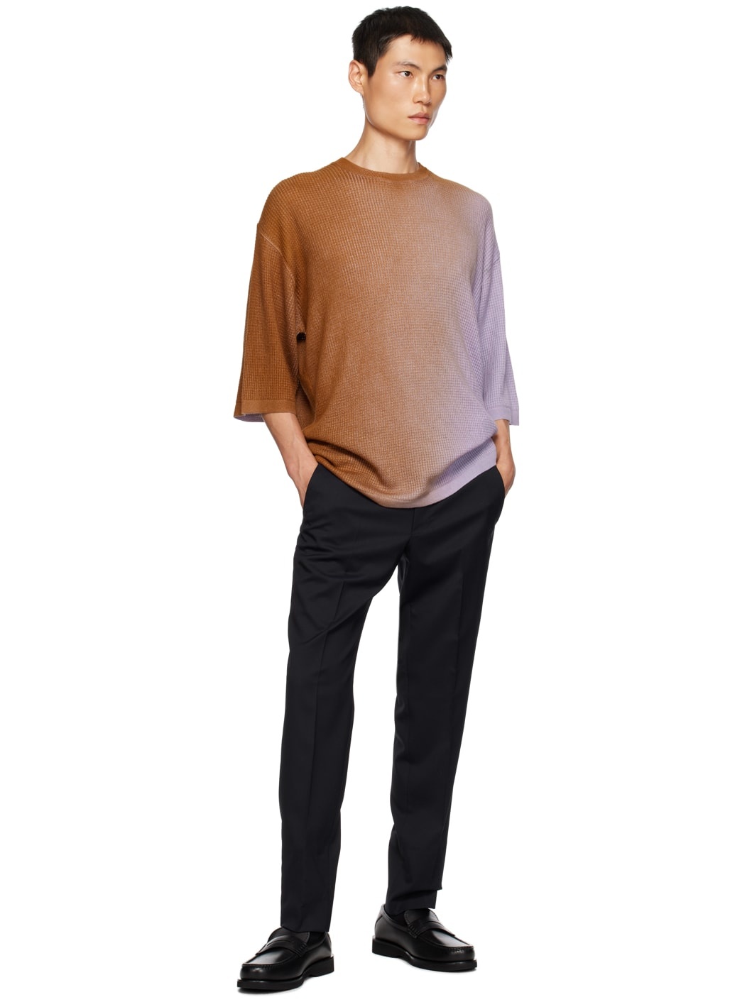 【関税込み】ZEGNA × The Elder Statesman Tシャツ ZEGNA ZEGNA X THE ELDER STATESMAN COTTON AND CASHMERE T