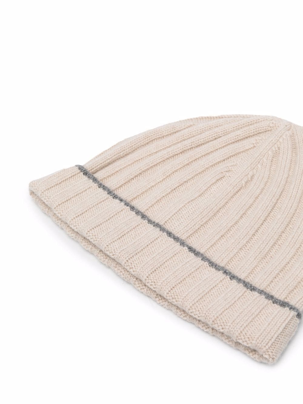 ribbed cashmere beanie - 2