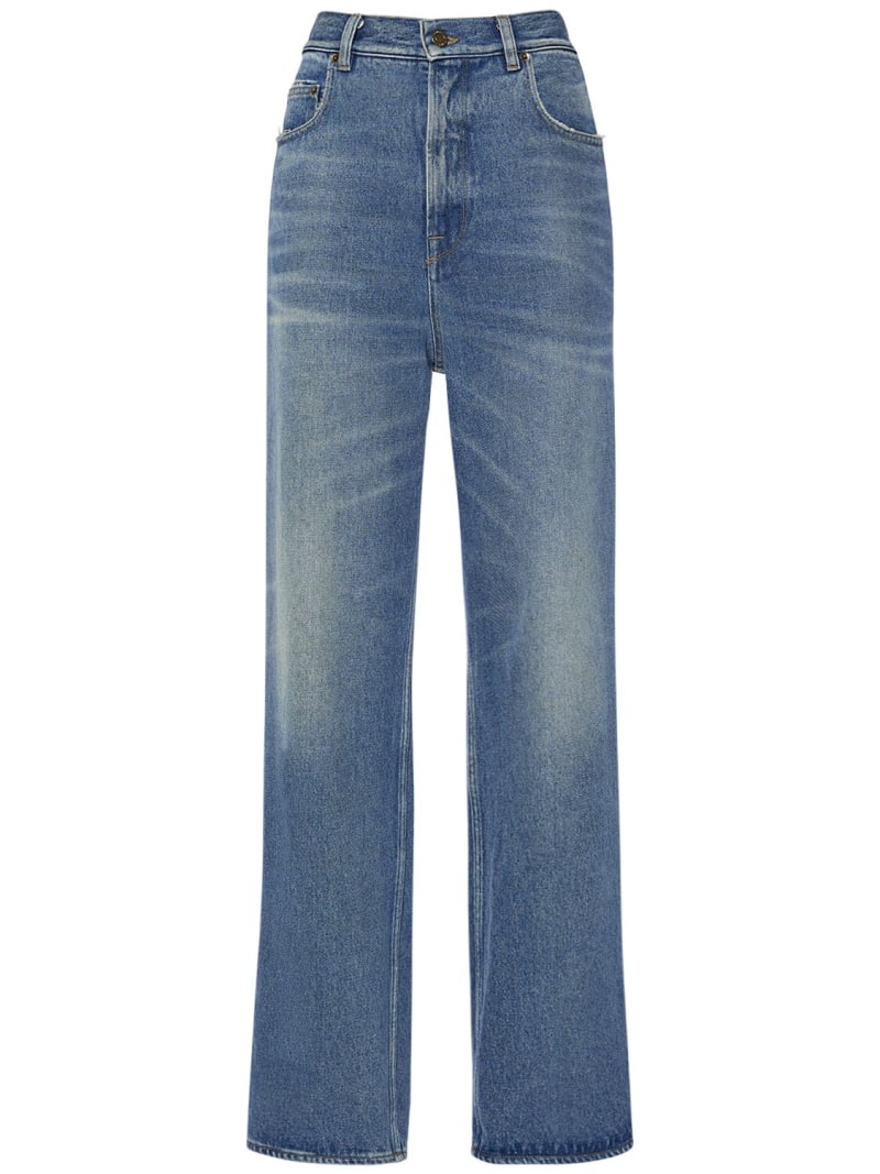 Golden Kim medium stone washed jeans - 1