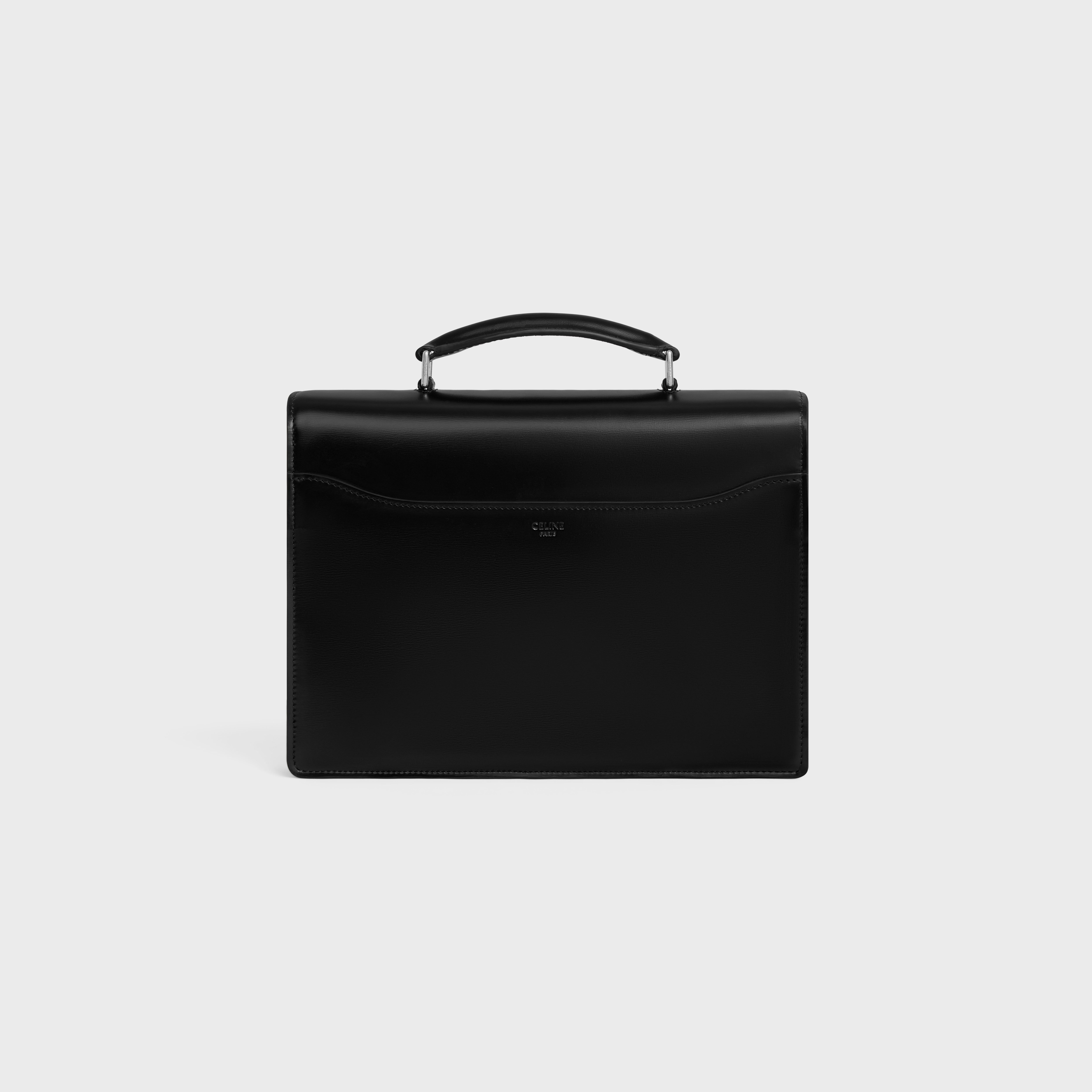 SMALL CARTABLE TRIOMPHE IN shiny calfskin - 3