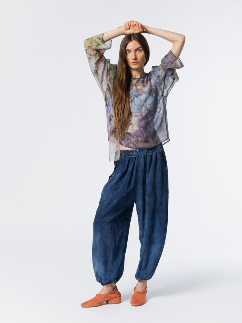 CHIFFON SILKSWEATER - PRINT R 3