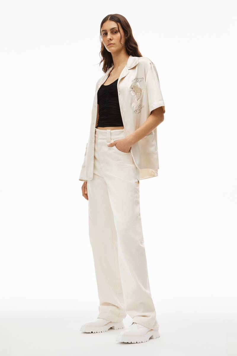 Alexander Wang CARPENTER PANT IN RAW DENIM outlook