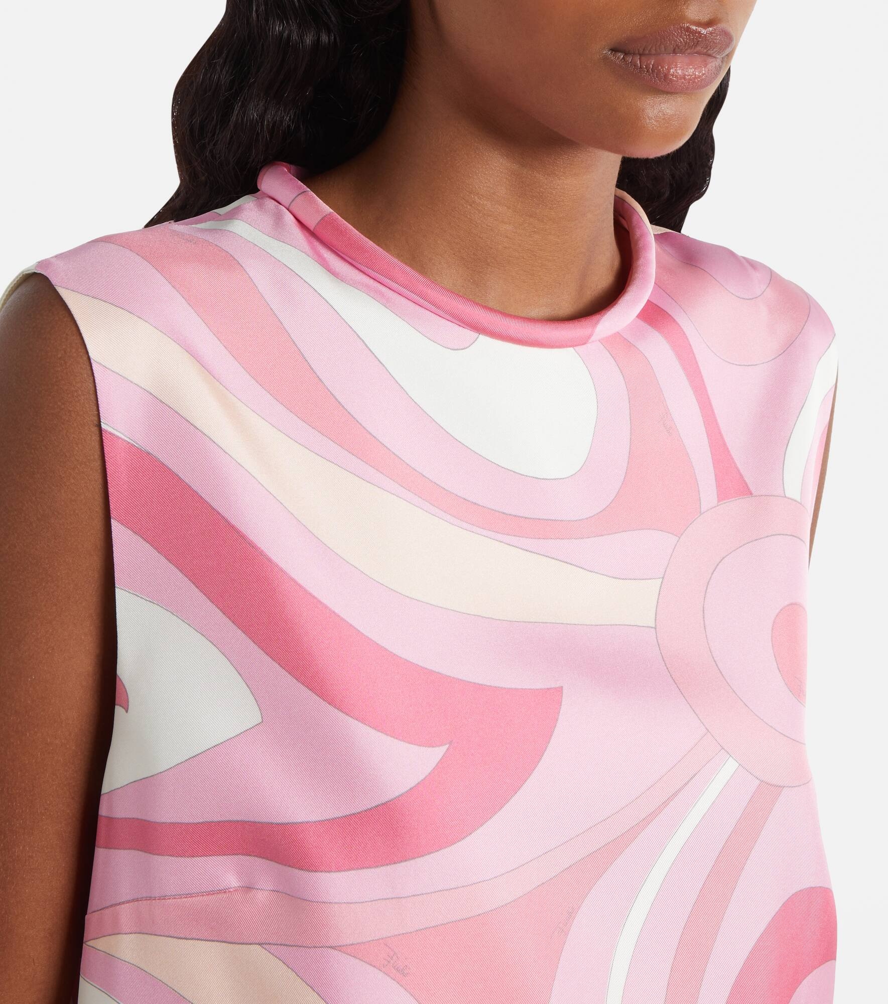 Marmo silk minidress - 4