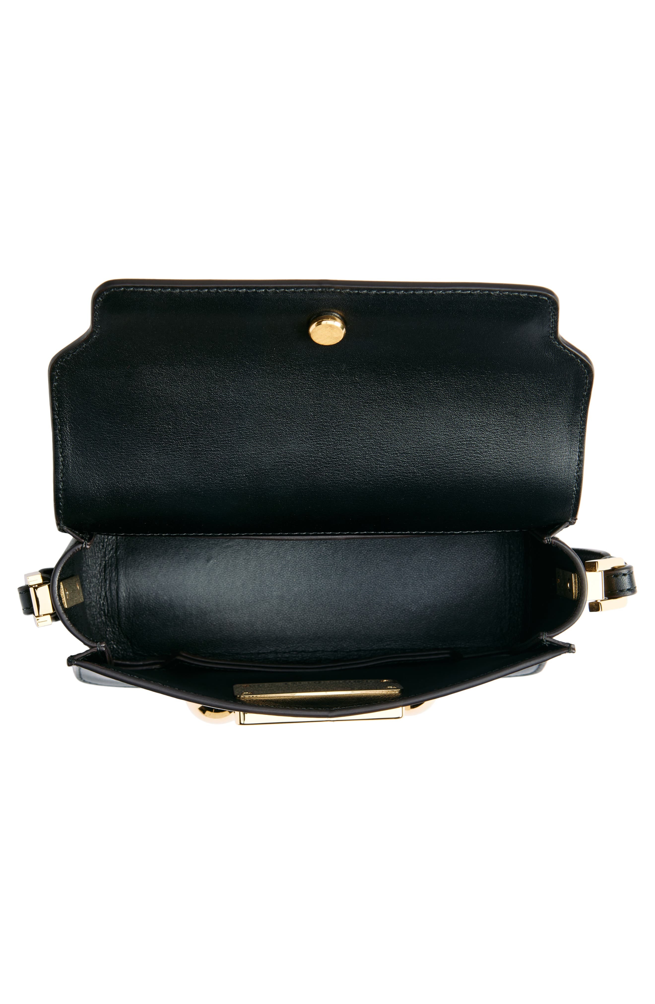 Marni Mini Trunkaroo Leather Shoulder Bag in Black at Nordstrom - 5