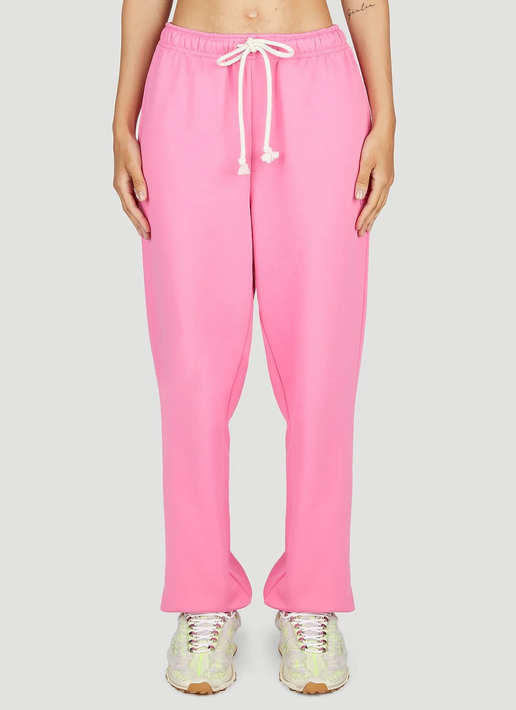 Acne Studios Women Face Patch Tracksuit Sweatpants - 1