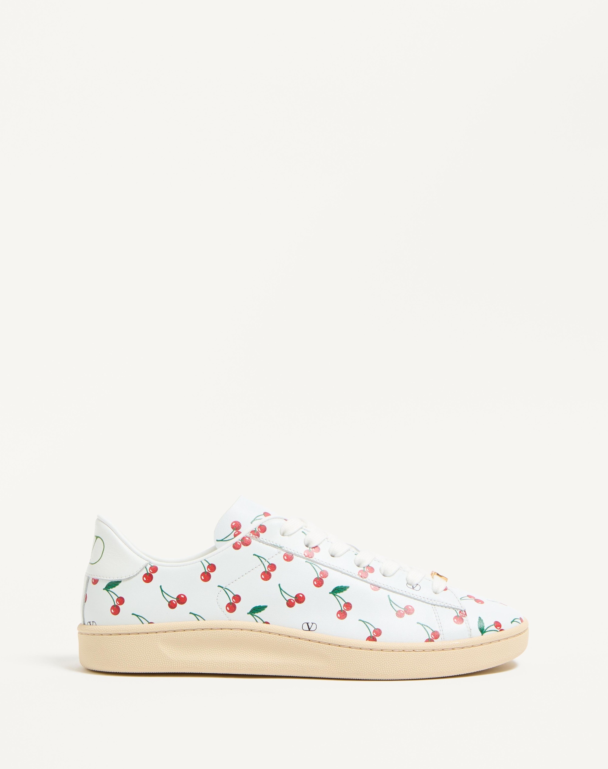 ROYCO SNEAKER IN NAPPA CALFSKIN WITH CHERRYFIC PATTERN - 1