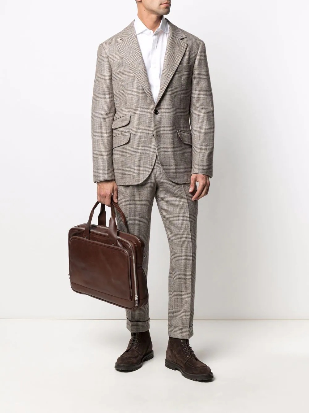 double-zip briefcase - 2