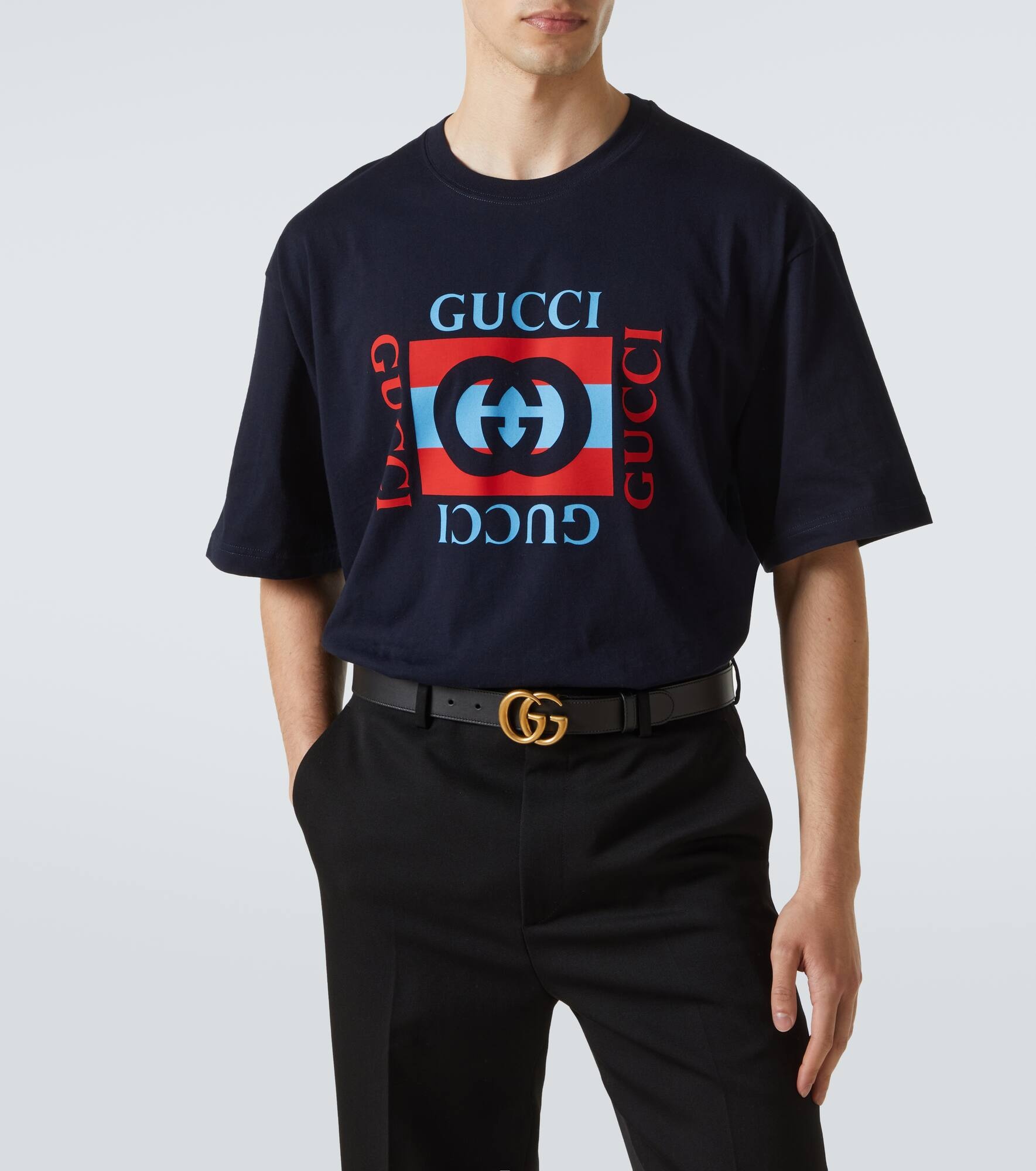 Logo cotton jersey T-shirt - 5