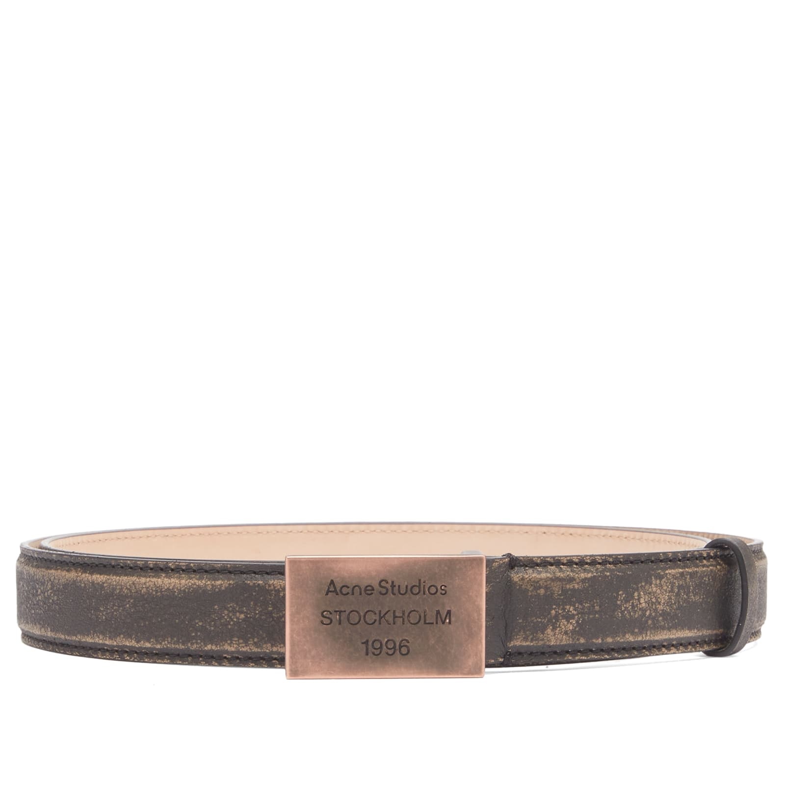【Acne Studios】1996 Logo Plaque Belt（送料込み） Acne Studios Acne Studios 1996 Logo Plaque Belt