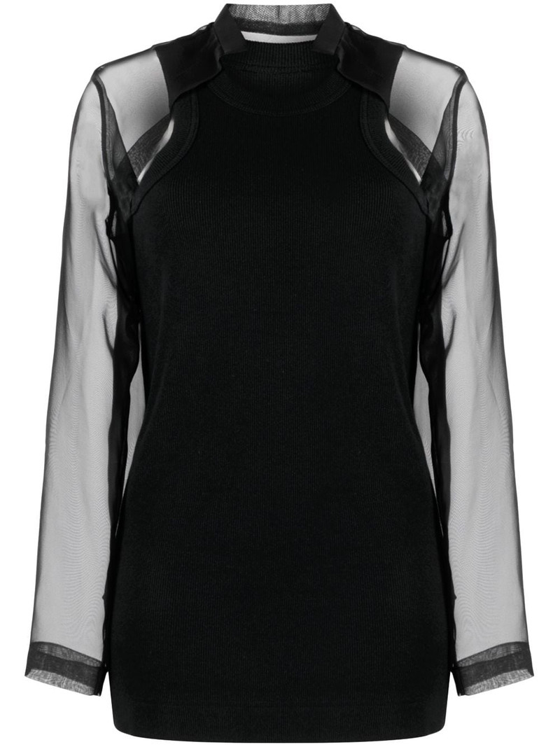 layered cut-out top 1