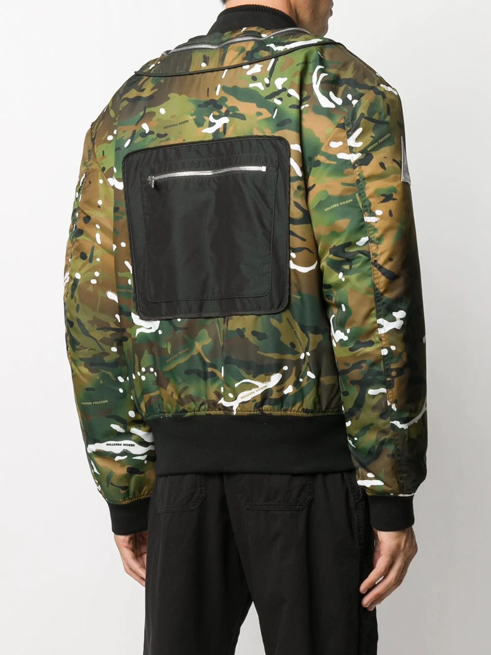 camouflage-print bomber jacket - 4