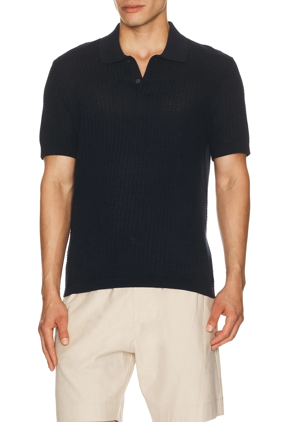 Tactile Cotton Polo - 1