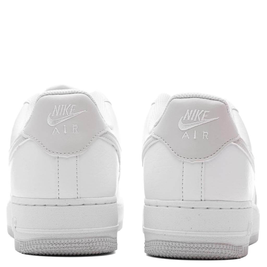 WOMEN'S AIR FORCE 1 '07 NEXT NATURE - WHITE/PHOTON DUST/VOLT - 4