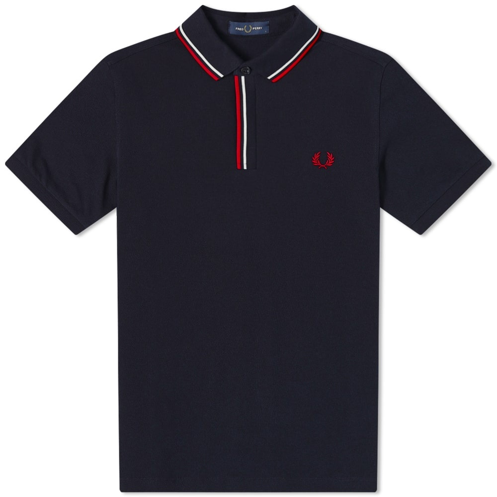 Fred Perry Tipped Placket Polo - 1