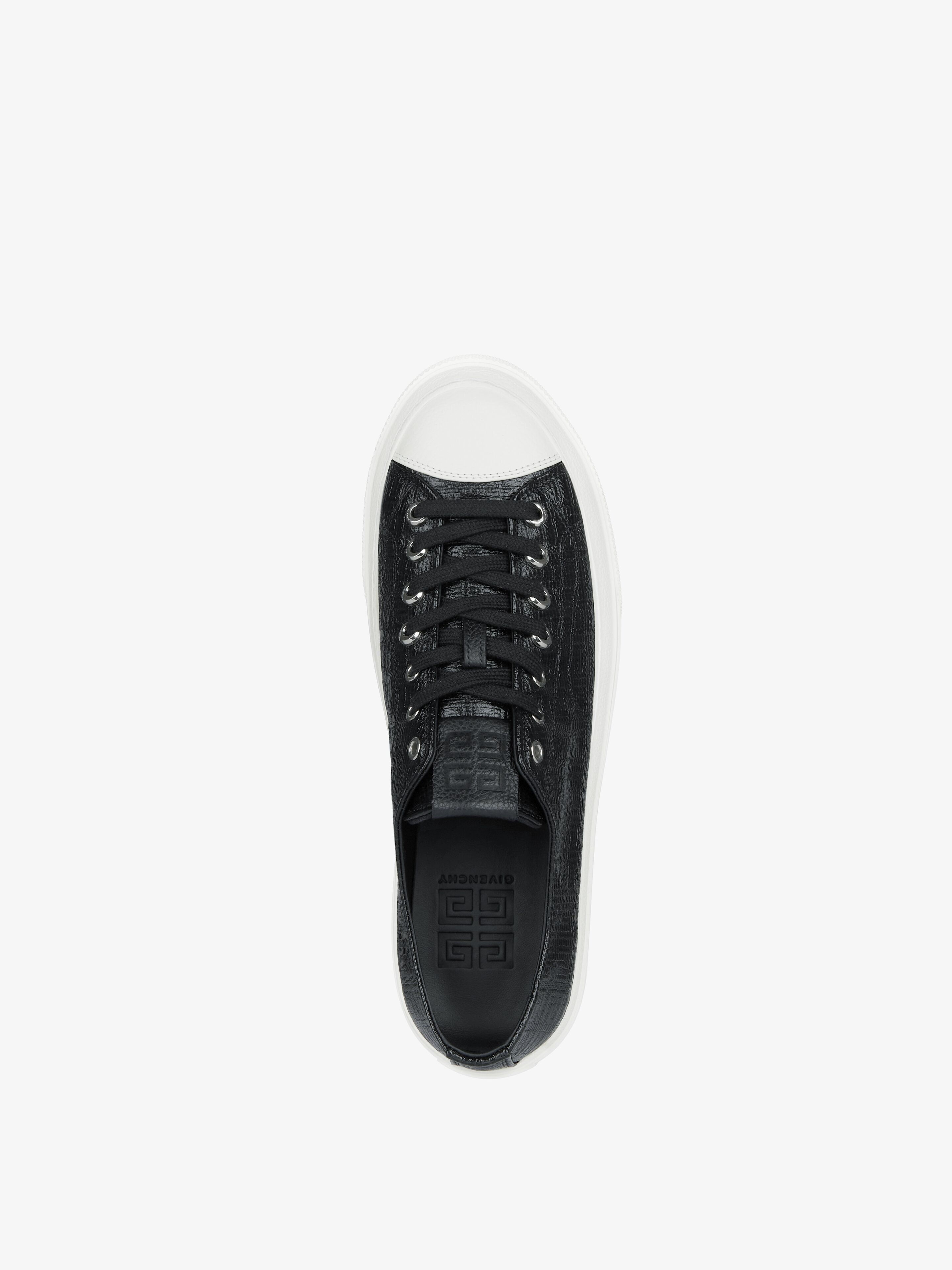 CITY SNEAKERS IN 4G COATED CANVAS - 4