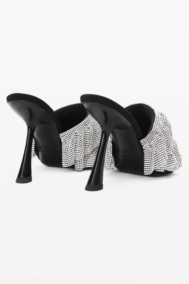 NALA 105 RUFFLE SANDAL IN CRYSTAL 5