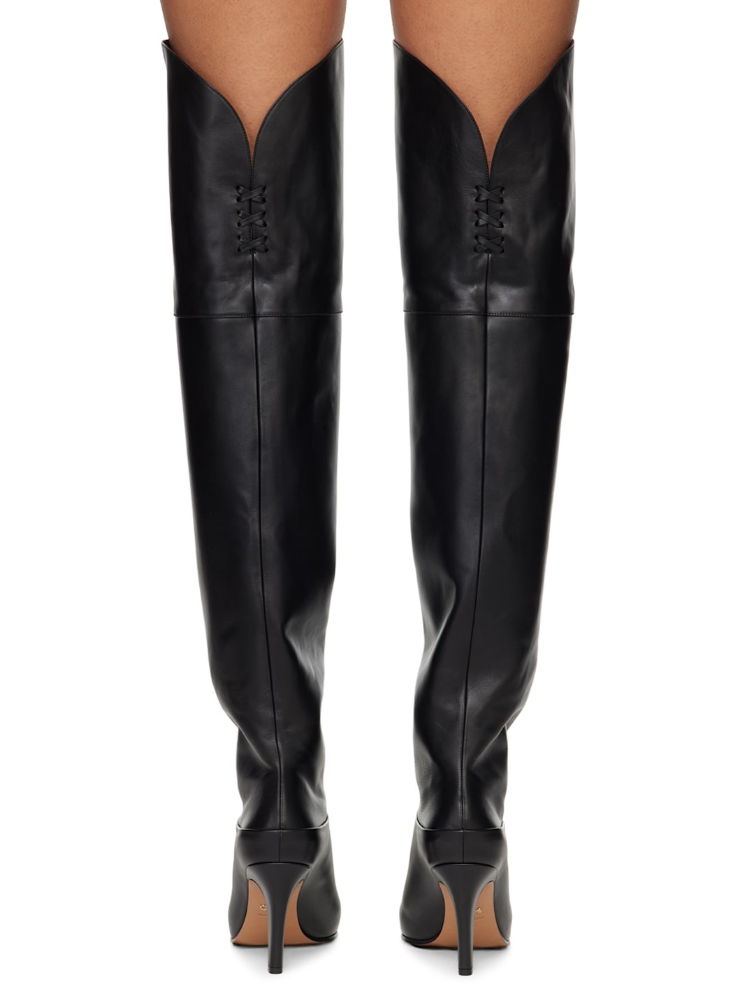 Black Eve Thigh High Boots - 2