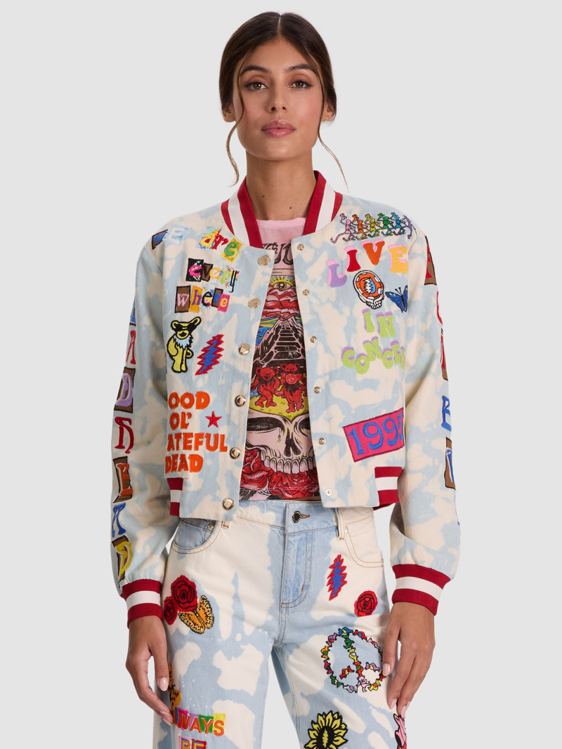 A+O X GRATEFUL DEAD KERI DENIM JACKET 3