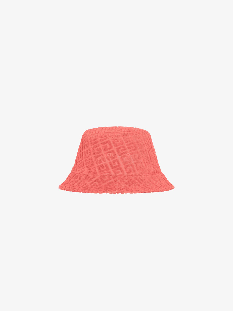 GIVENCHY BUCKET HAT IN 4G COTTON TOWELLING 5